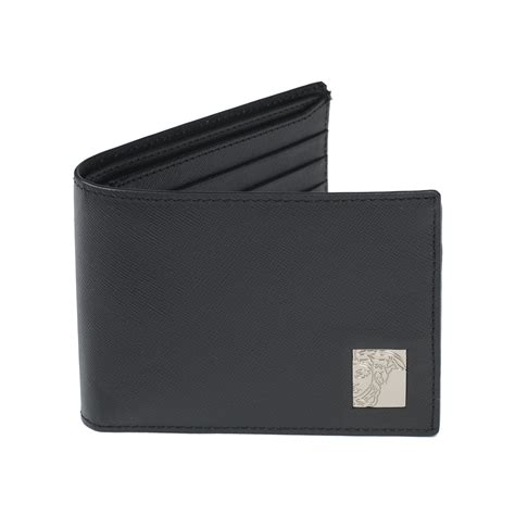 versace collection bifold wallet|Women's Luxury & Designer Bifold Wallets .